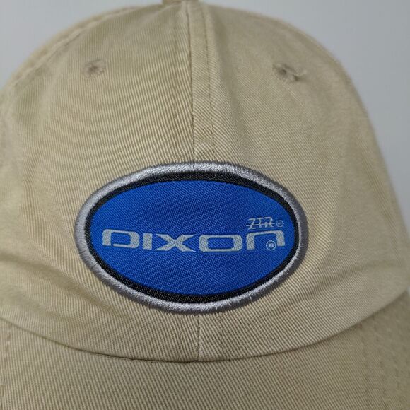 Dixon ZTR Slideback Hat Tan OSFA Embroidered Logo Adjustable - Picture 4 of 11